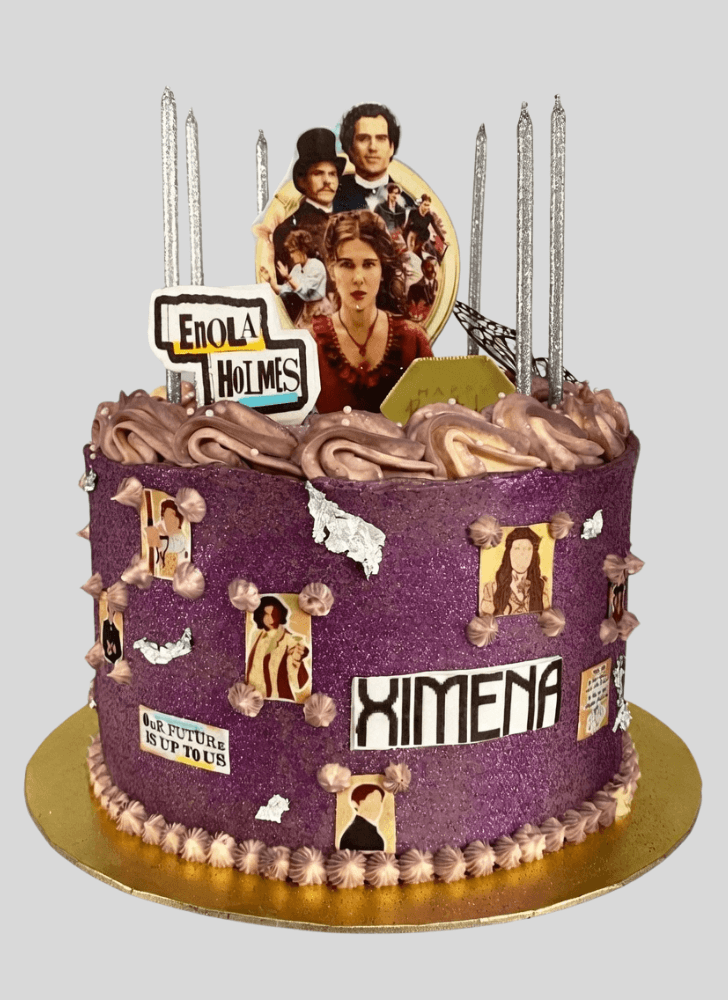 Excellent Enola Holmes Cake