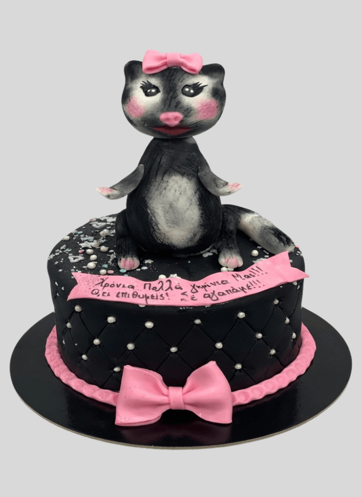 Captivating Ferret Cake