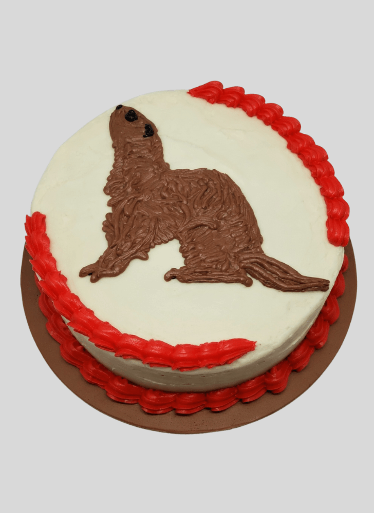 Classy Ferret Cake
