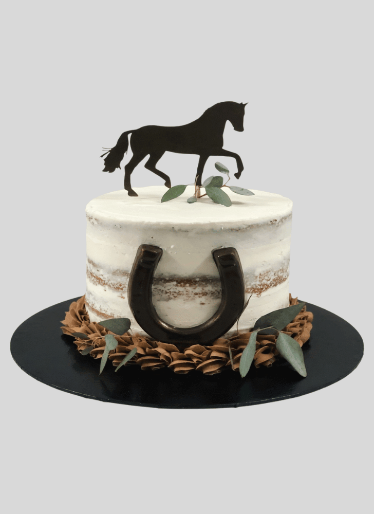 Captivating Horse Cake