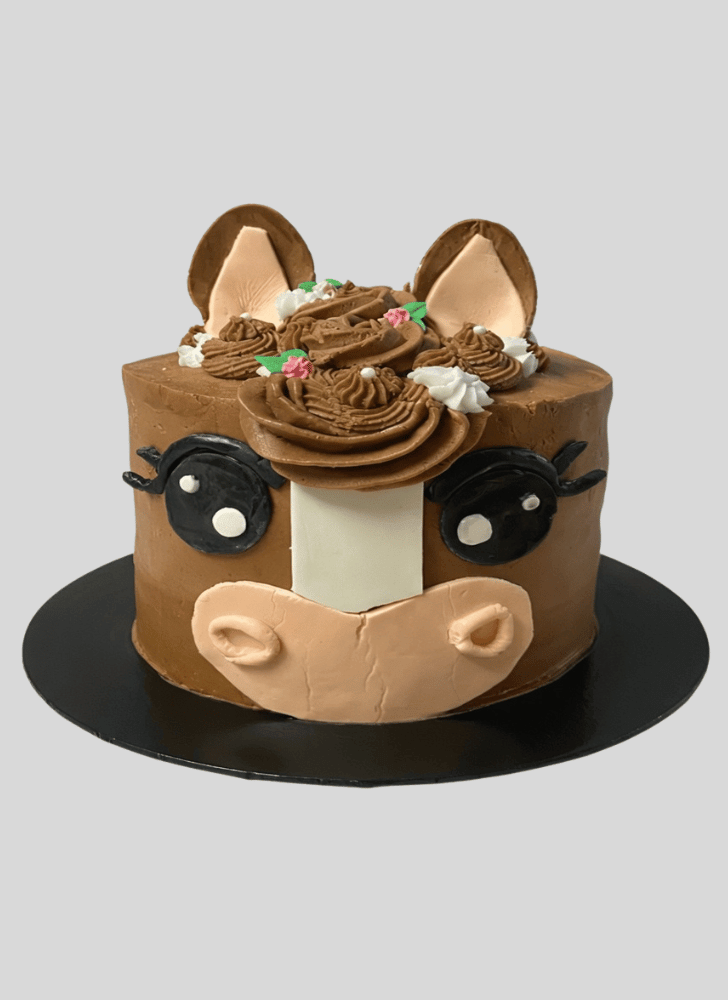 Charming Horse Cake