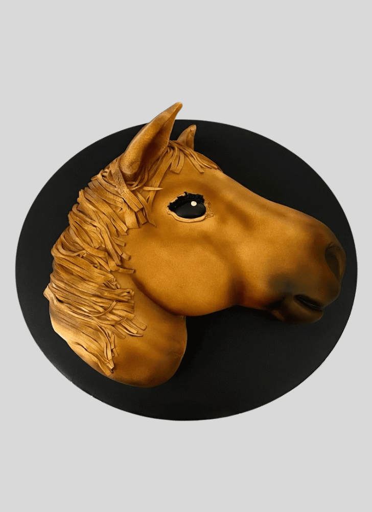 Dazzling Horse Cake