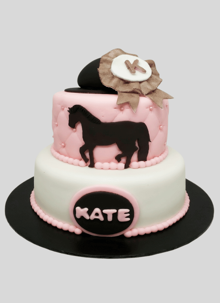 Enticing Horse Cake