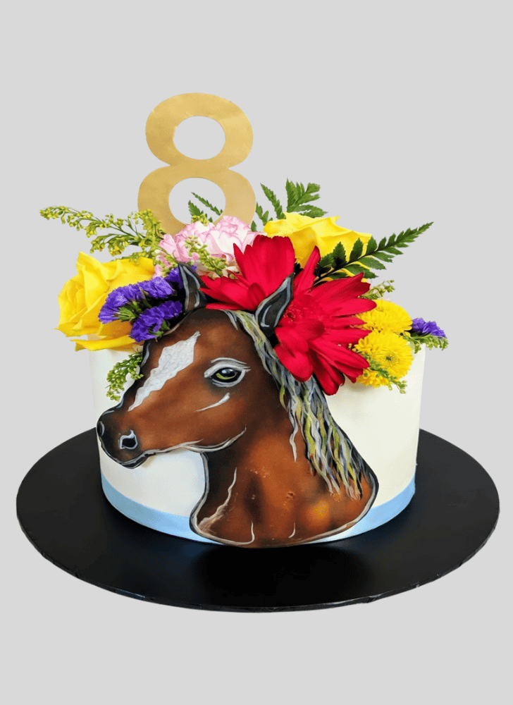 Fair Horse Cake