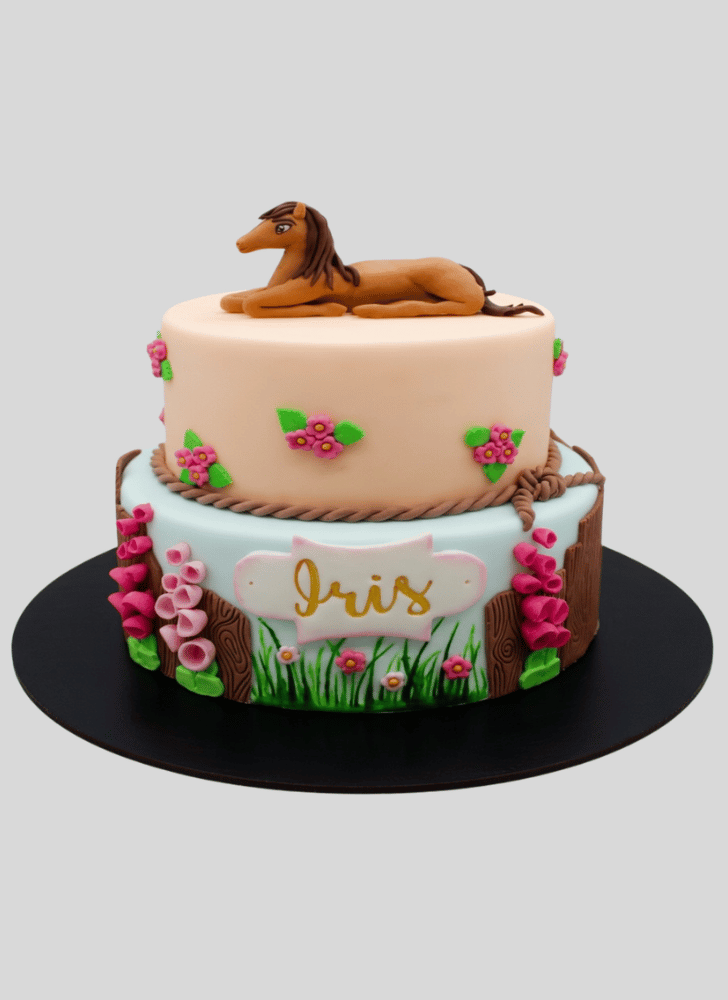 Fascinating Horse Cake