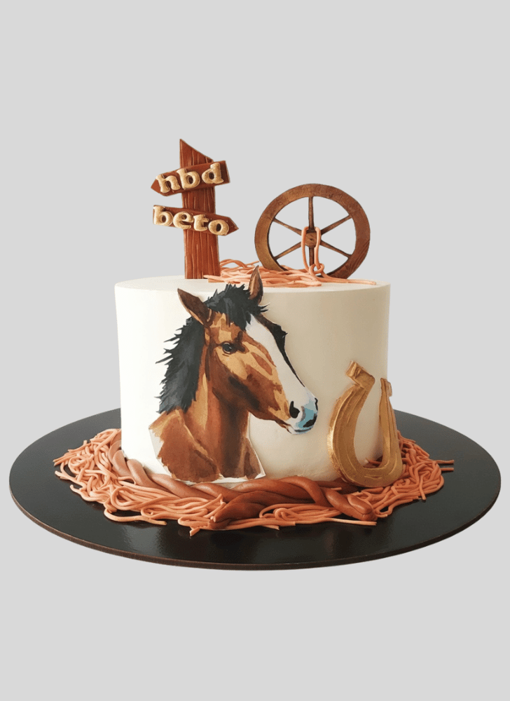 Marvelous Horse Cake