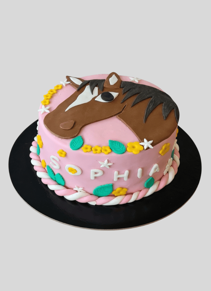 Mesmeric Horse Cake