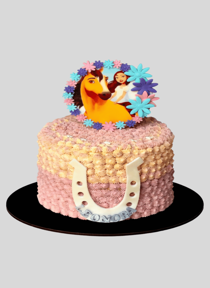 Radiant Horse Cake
