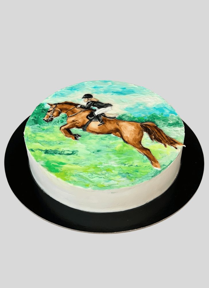 Ravishing Horse Cake