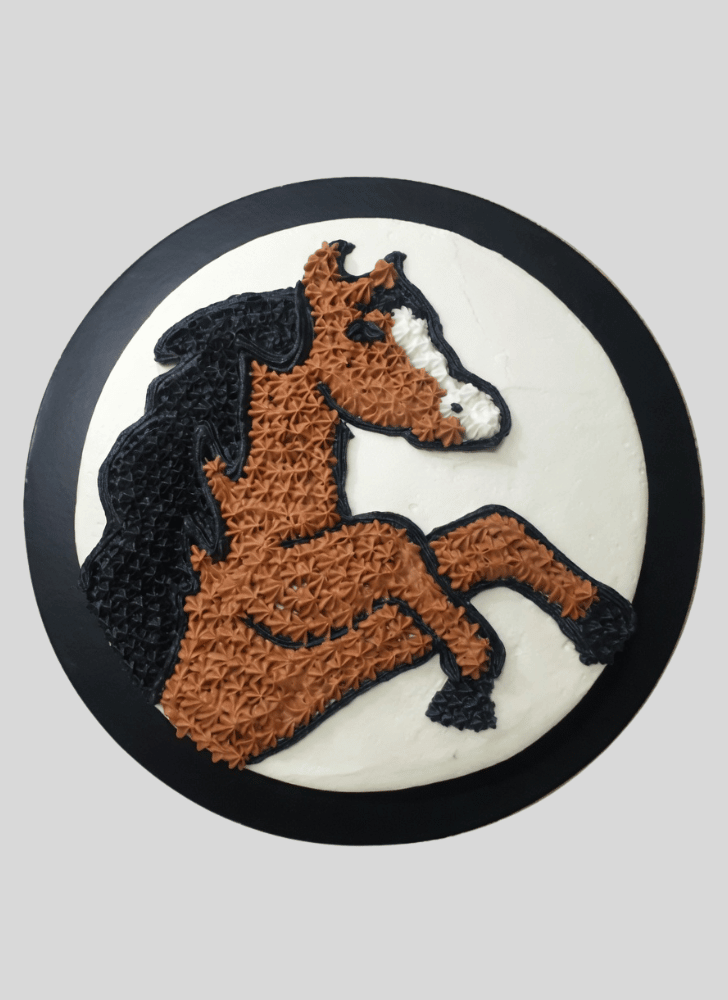 Superb Horse Cake