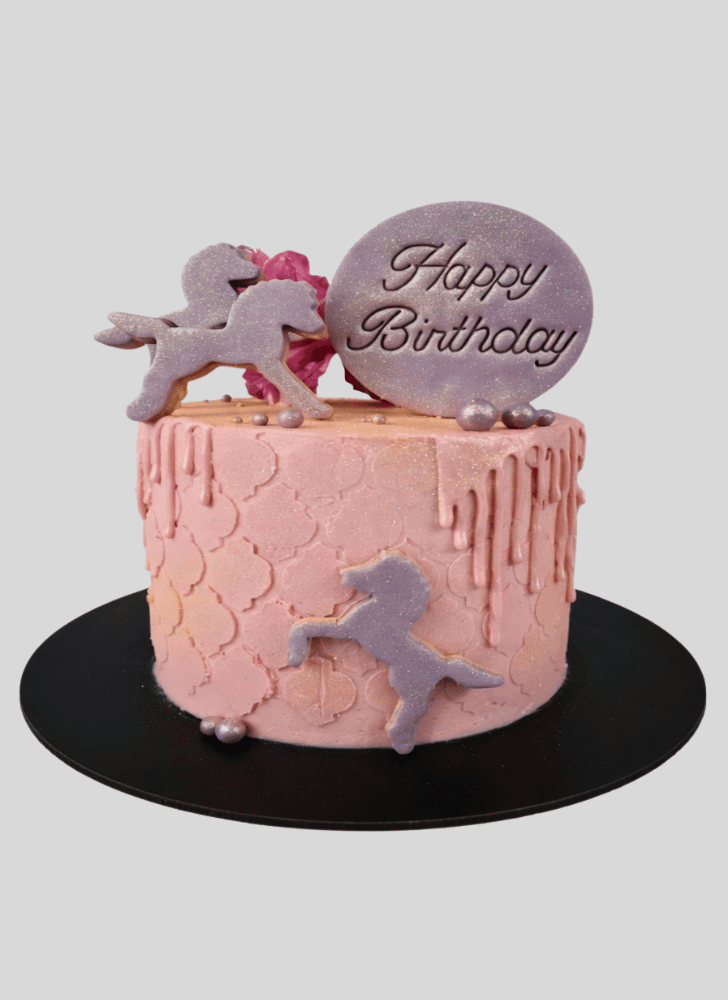 Wonderful Horse Cake Design