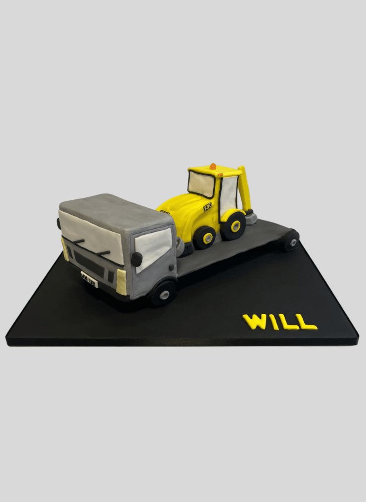 Adorable JCB Cake