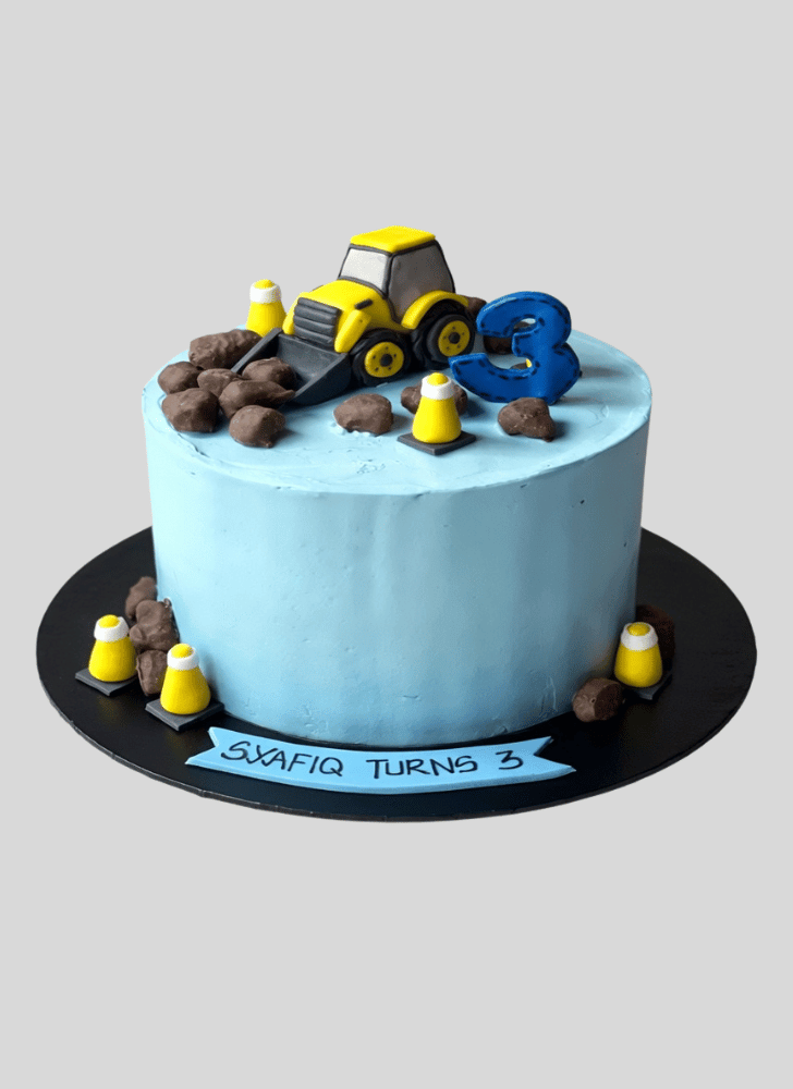 Alluring JCB Cake