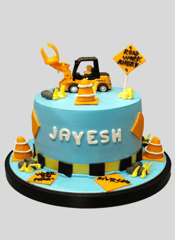 Captivating JCB Cake