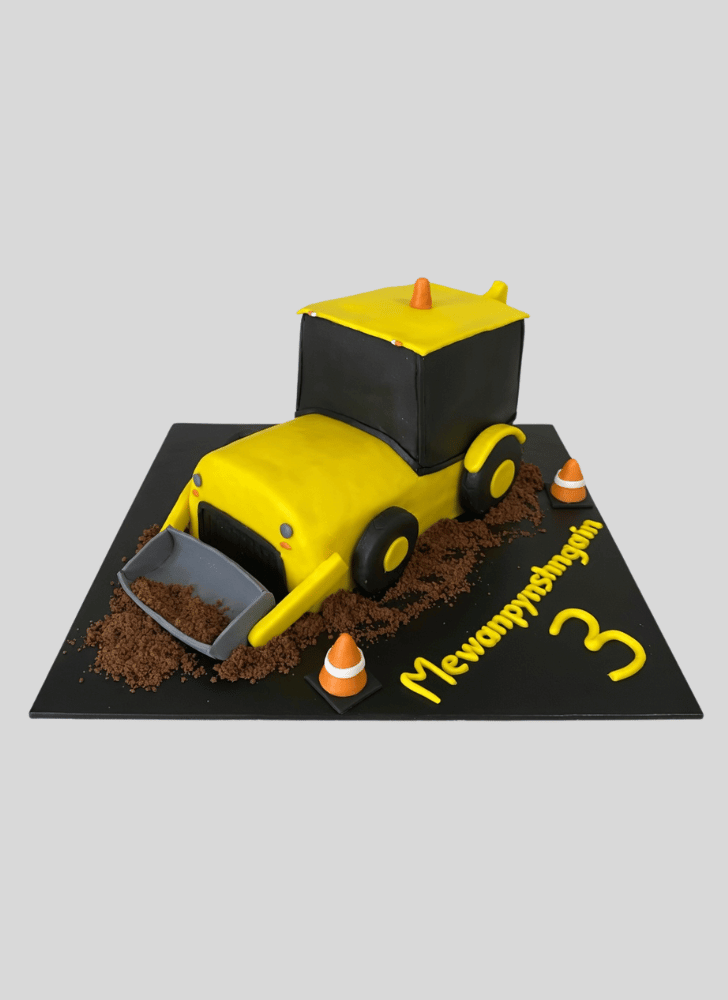 Classy JCB Cake