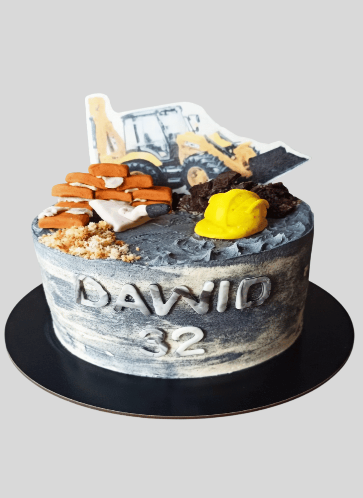 Comely JCB Cake
