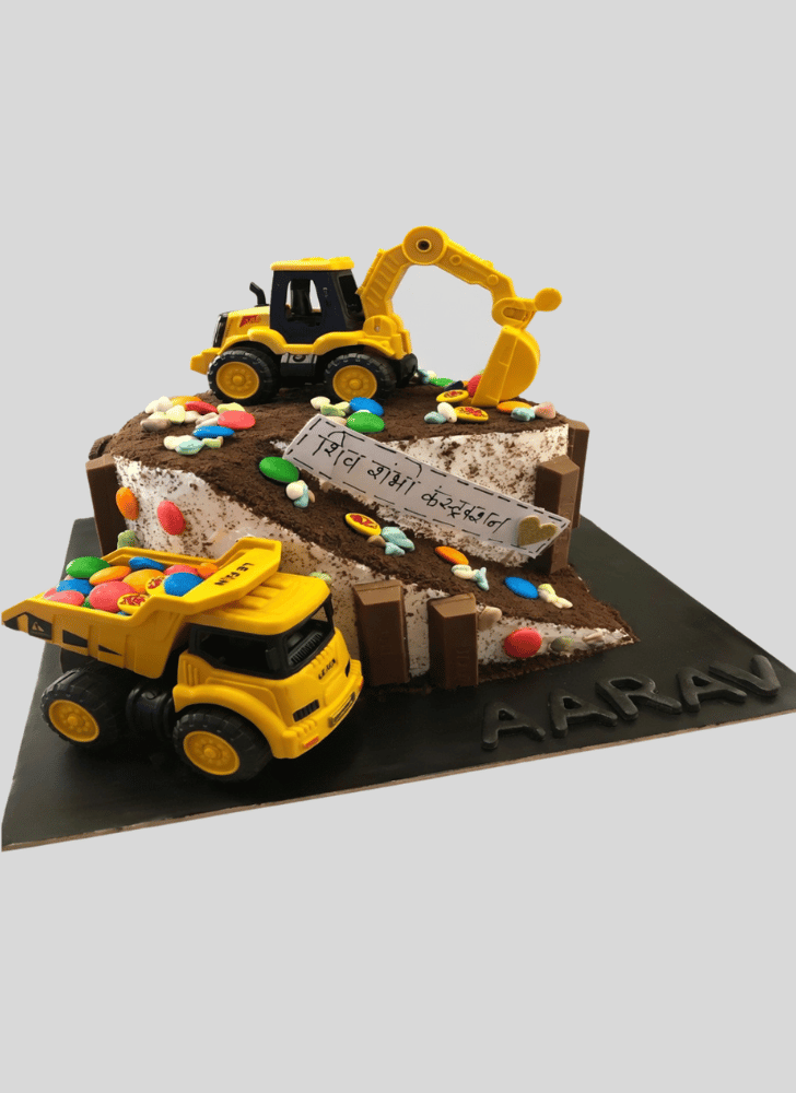 Enthralling JCB Cake