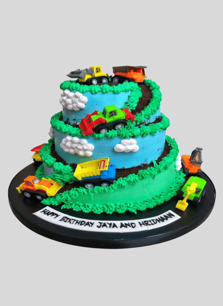 Excellent JCB Cake