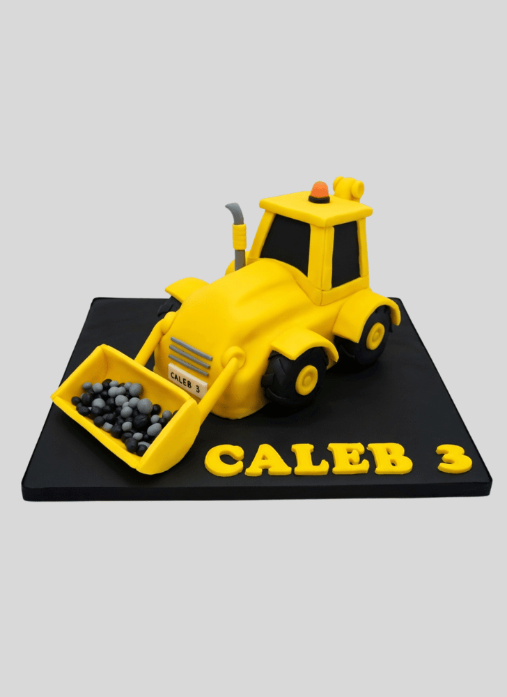 Exquisite JCB Cake