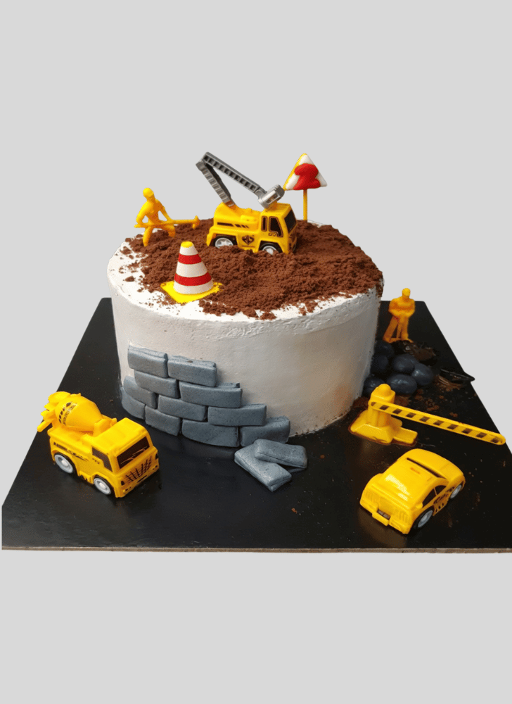 Fascinating JCB Cake