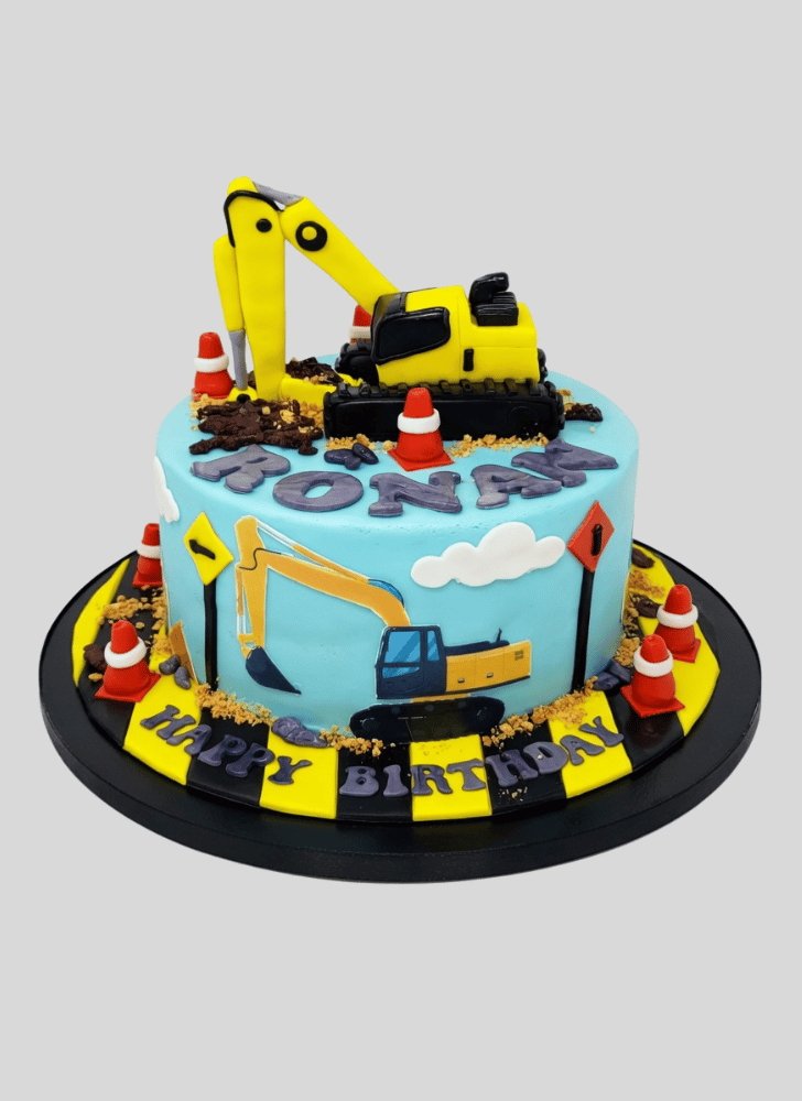 Stunning JCB Cake