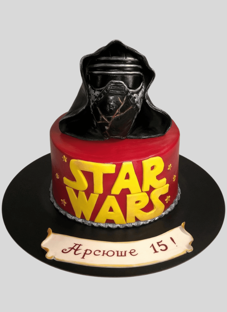 Angelic Kylo Ren Cake