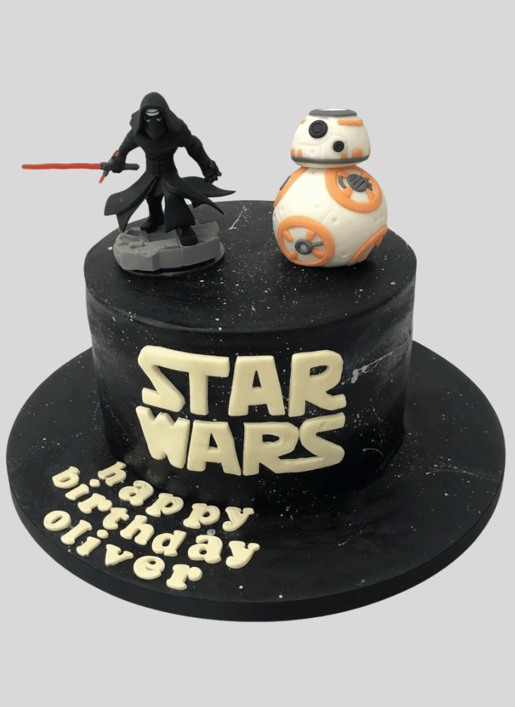 Comely Kylo Ren Cake