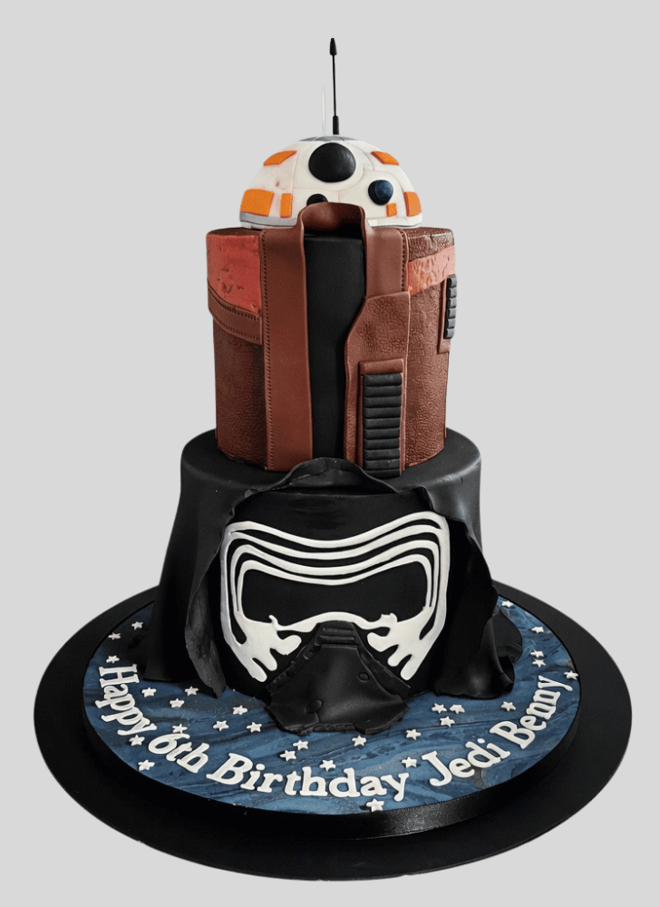 Cute Kylo Ren Cake