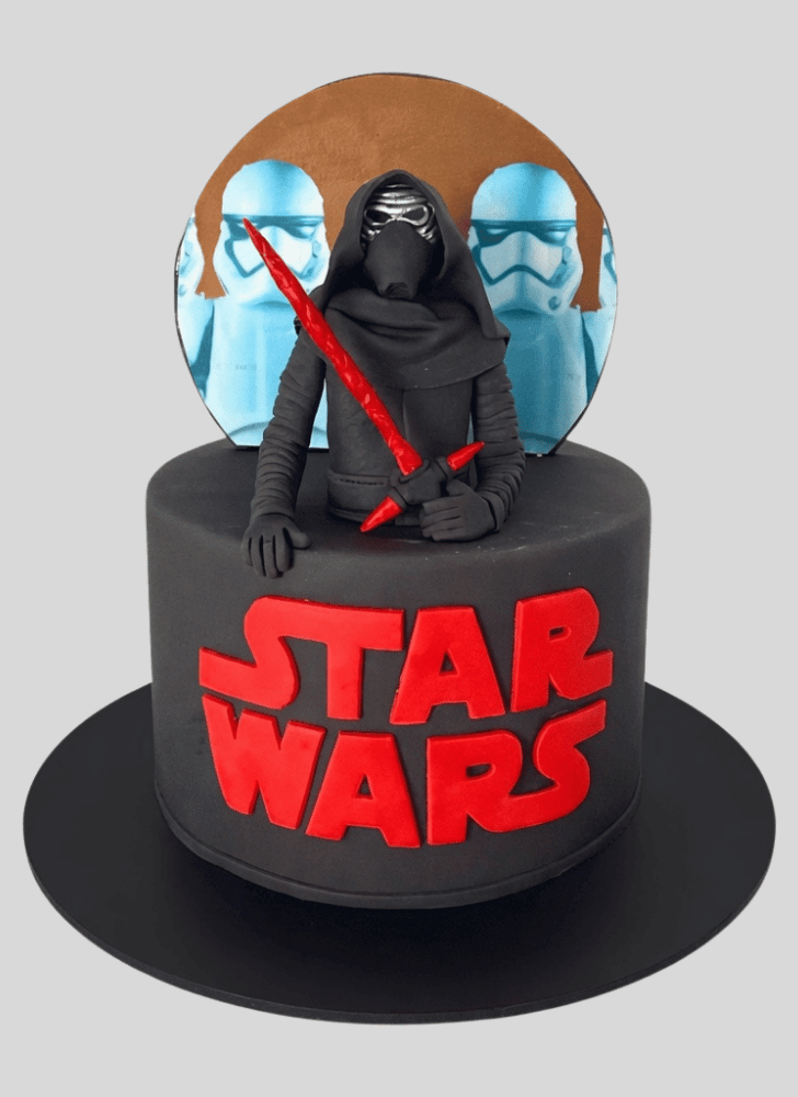 Dazzling Kylo Ren Cake