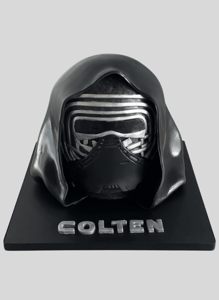 Delightful Kylo Ren Cake