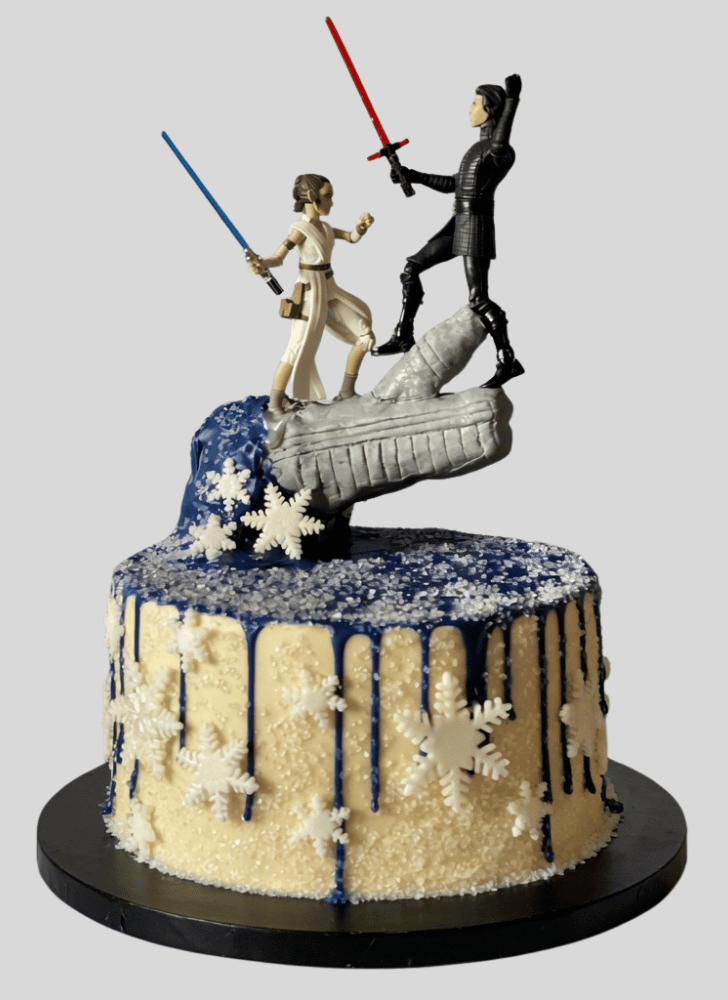 Enticing Kylo Ren Cake