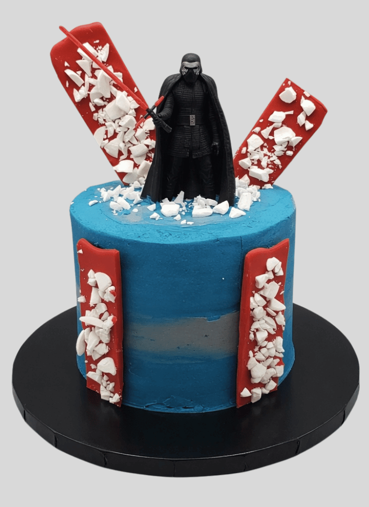 Fetching Kylo Ren Cake
