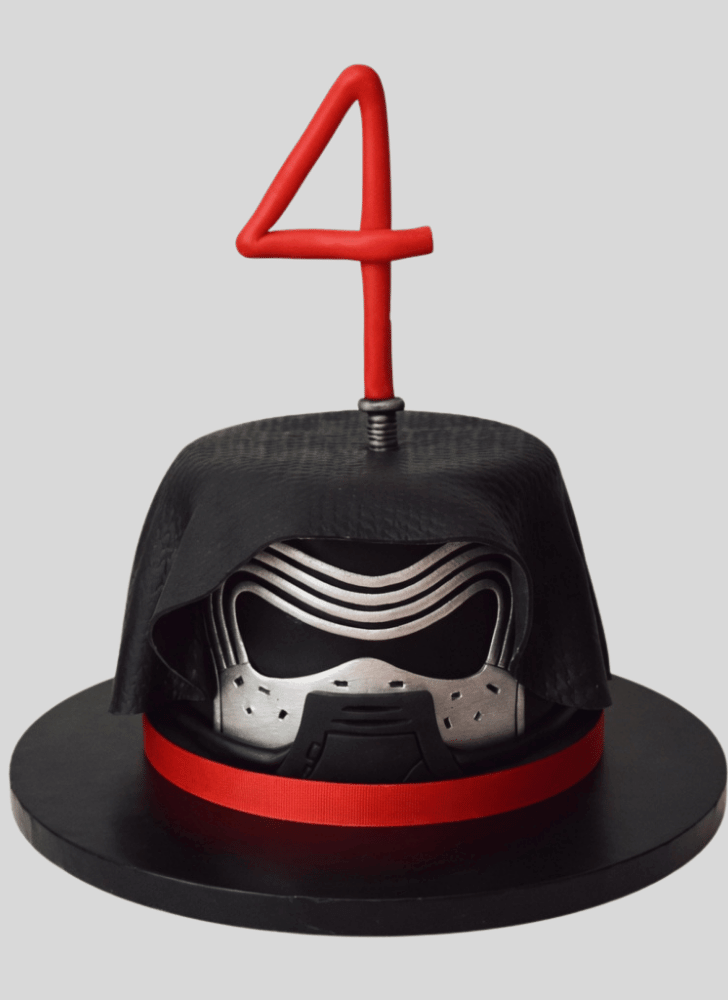 Graceful Kylo Ren Cake