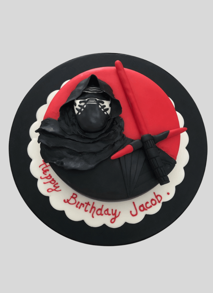Grand Kylo Ren Cake