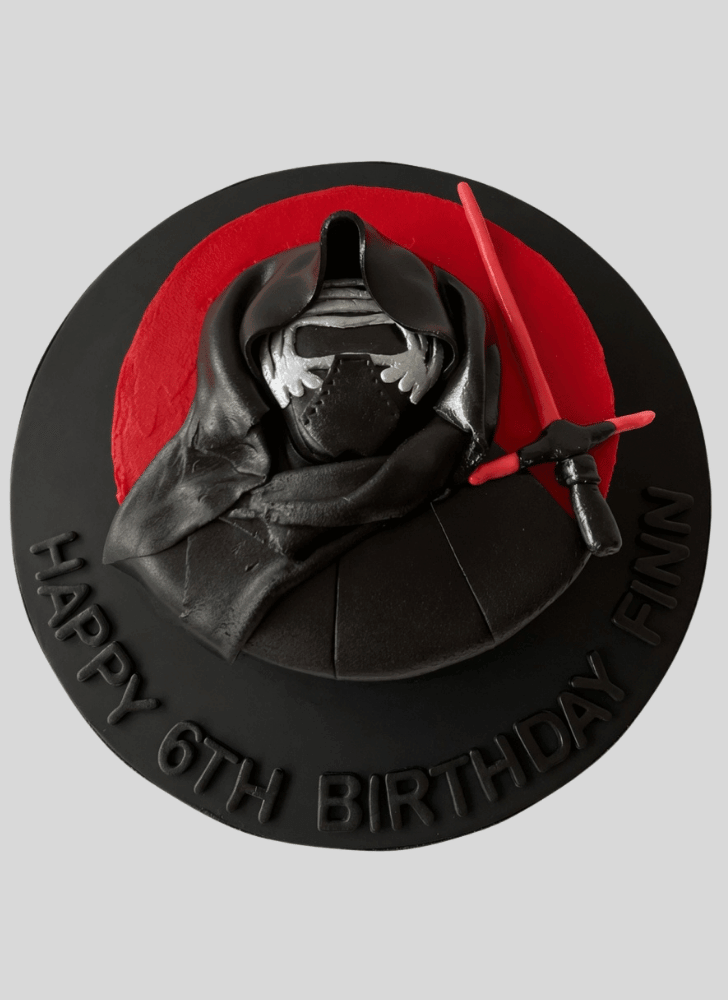 Handsome Kylo Ren Cake