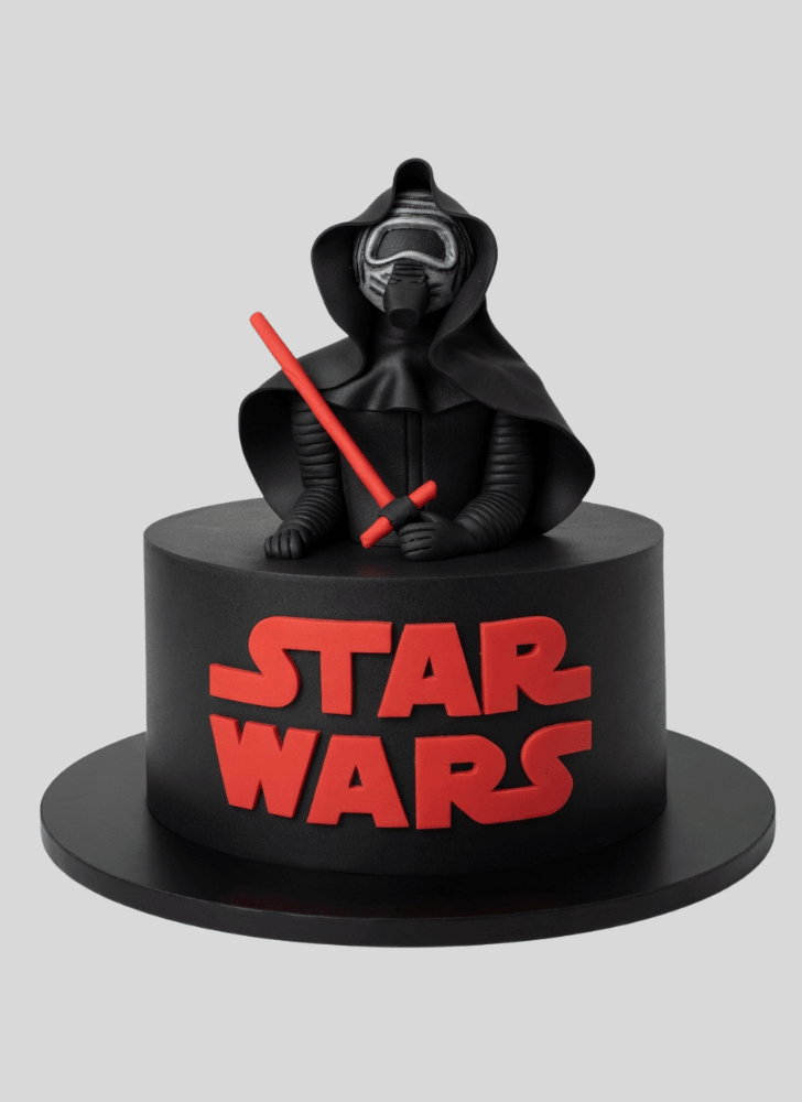 Inviting Kylo Ren Cake