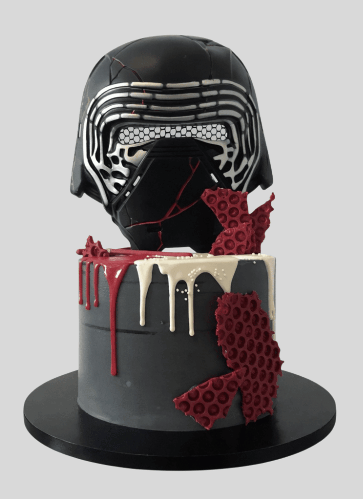 Lovely Kylo Ren Cake Design