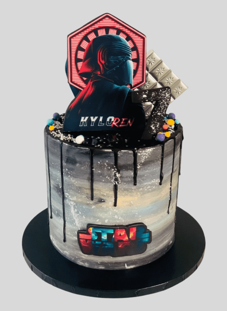 Radiant Kylo Ren Cake