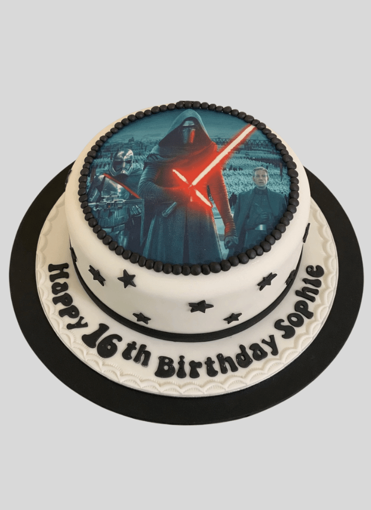 Refined Kylo Ren Cake