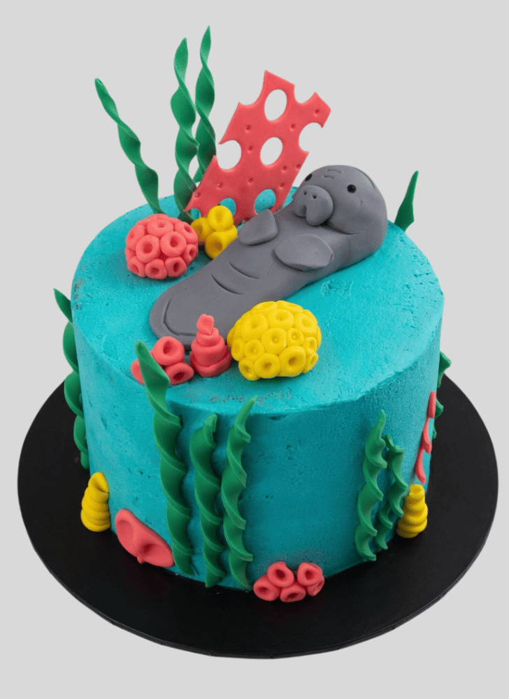 Captivating Manatee Cake