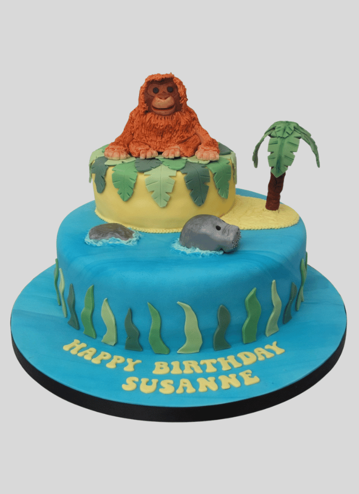 ElegManatee Manatee Cake