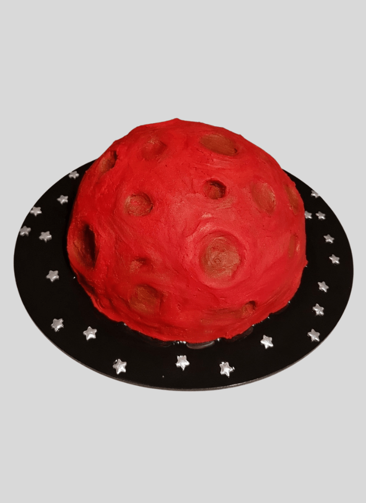 Admirable Mars Cake Design