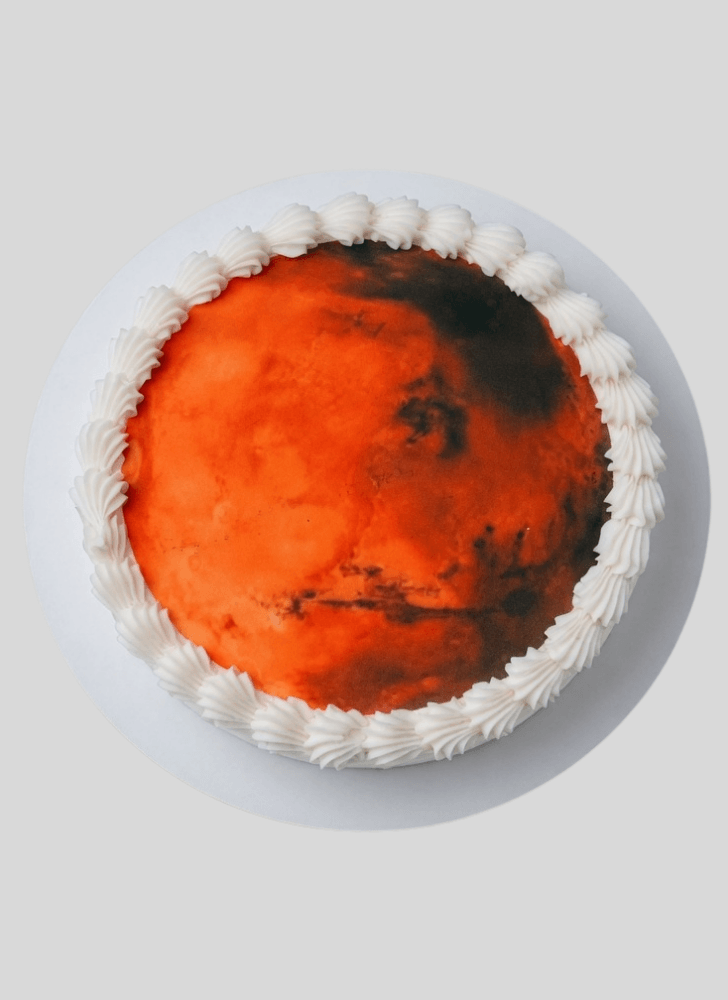 Alluring Mars Cake