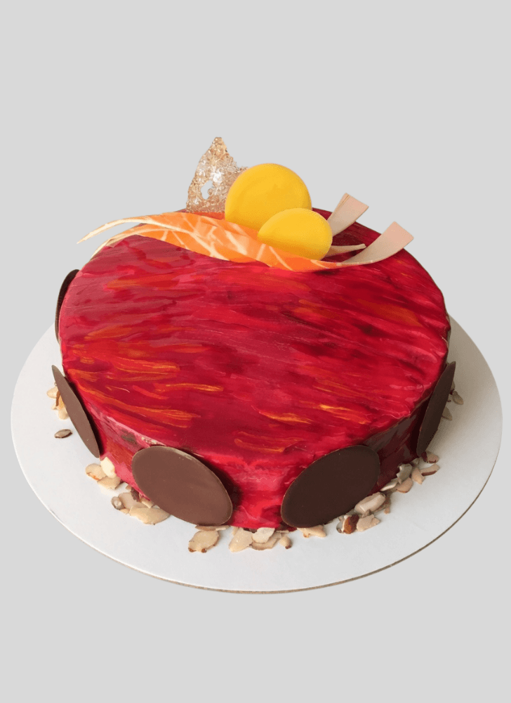 Captivating Mars Cake