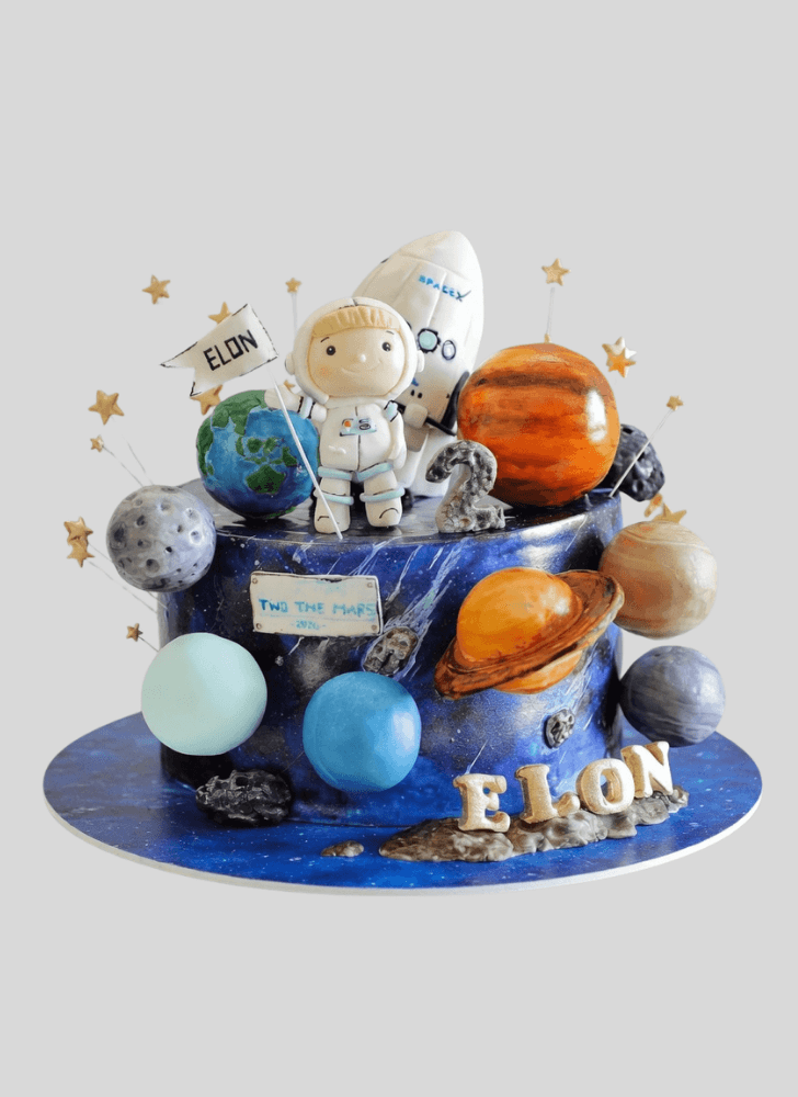 Cute Mars Cake