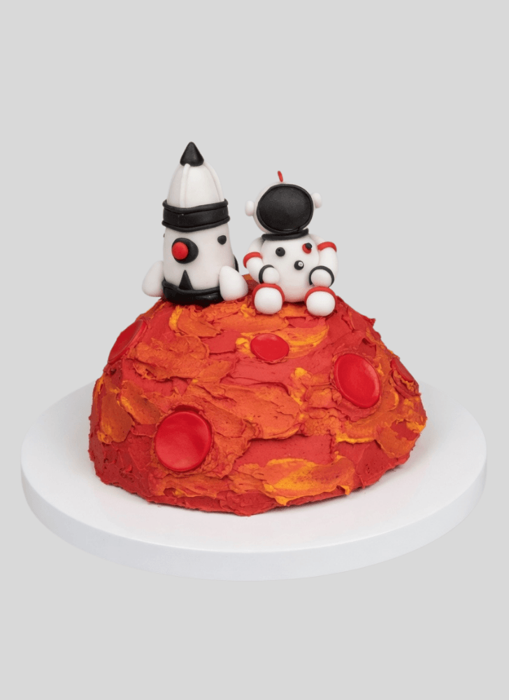 Delicate Mars Cake