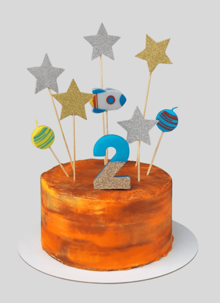 Divine Mars Cake