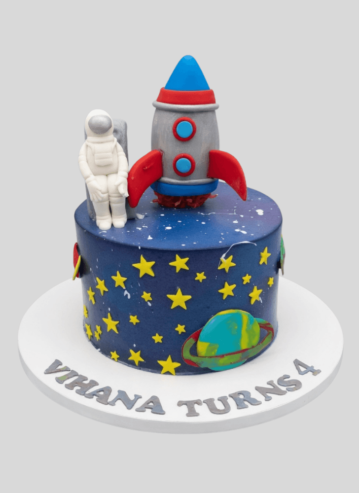 Enthralling Mars Cake