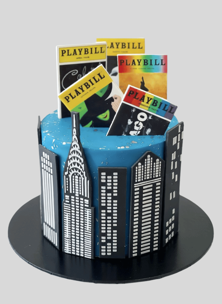 Admirable New York Cake Design