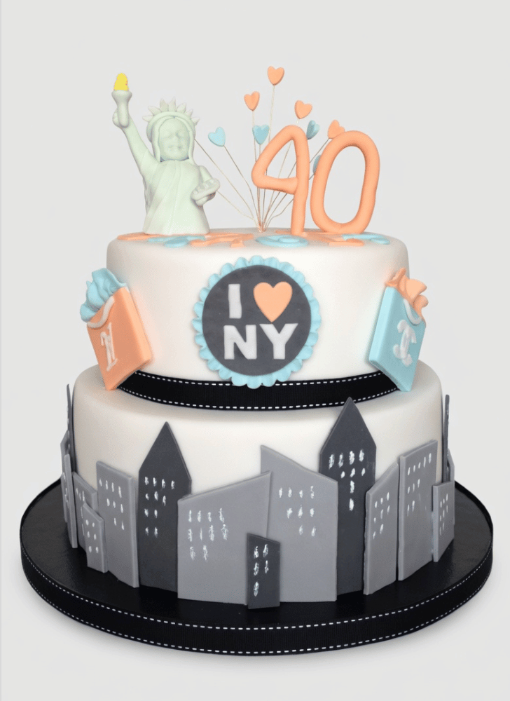 Angelic New York Cake
